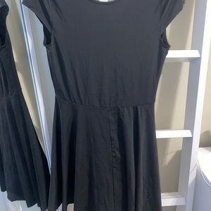 black dress, US size large.